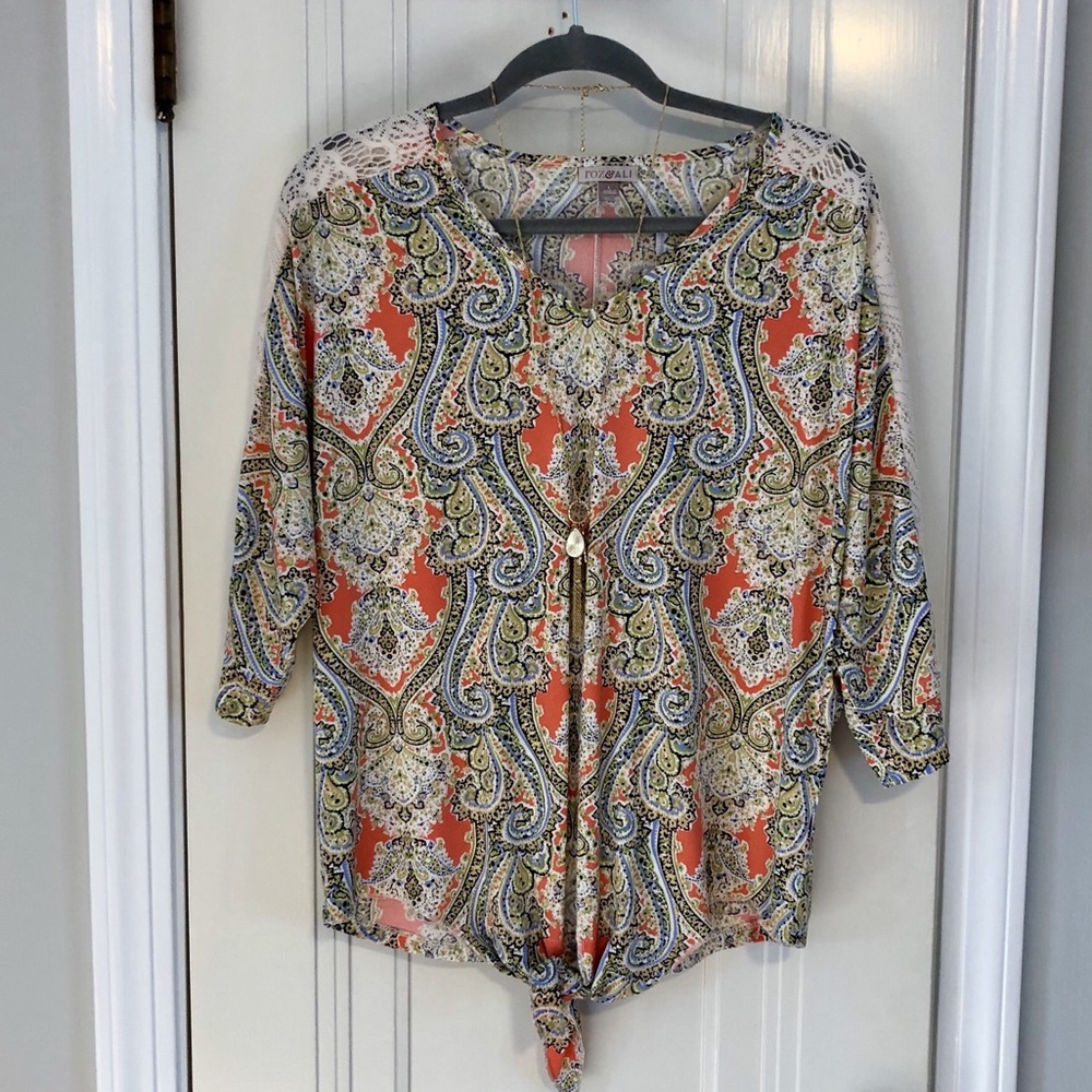 Beautiful blouse like new Sz L